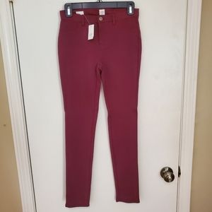 Gap kids uniform Ponte pants nwt